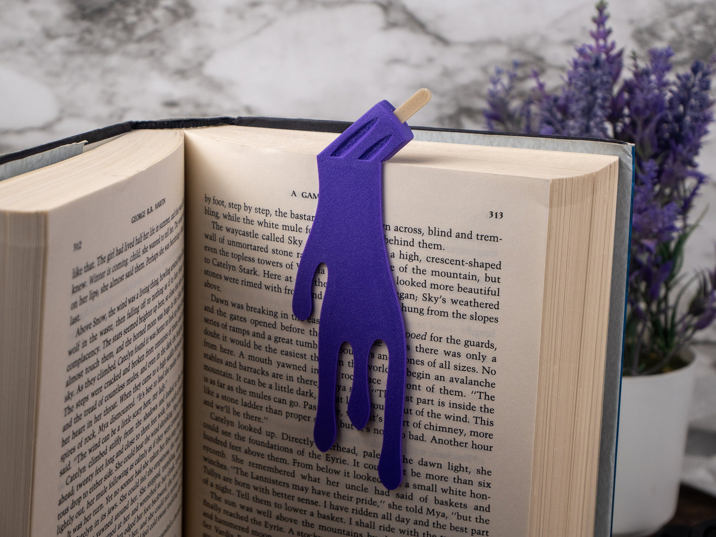 Melted Popsicle Bookmarks - Cute Bookish Gifts - Summer Ice Cream Bookmark - Unique Gift for Readers - Gifts For Teachers and Students