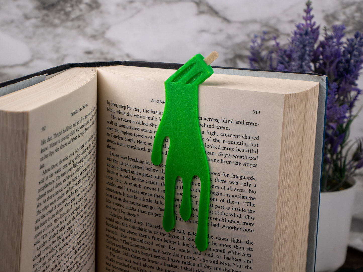 Melted Popsicle Bookmarks - Cute Bookish Gifts - Summer Ice Cream Bookmark - Unique Gift for Readers - Gifts For Teachers and Students