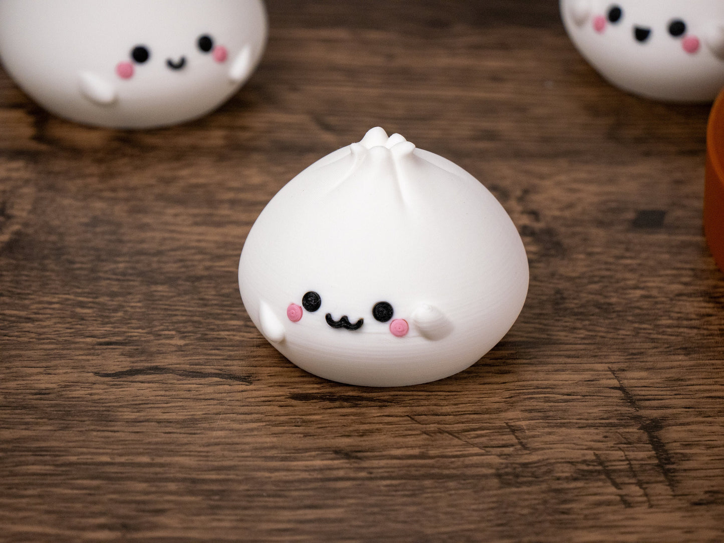 Kawaii Dim Sum Decor - Cute Dumpling Gift - Mini Bao Figurines - Asian Cuisine Decor - Novelty Foodie Gifts - Adorable Food Replica