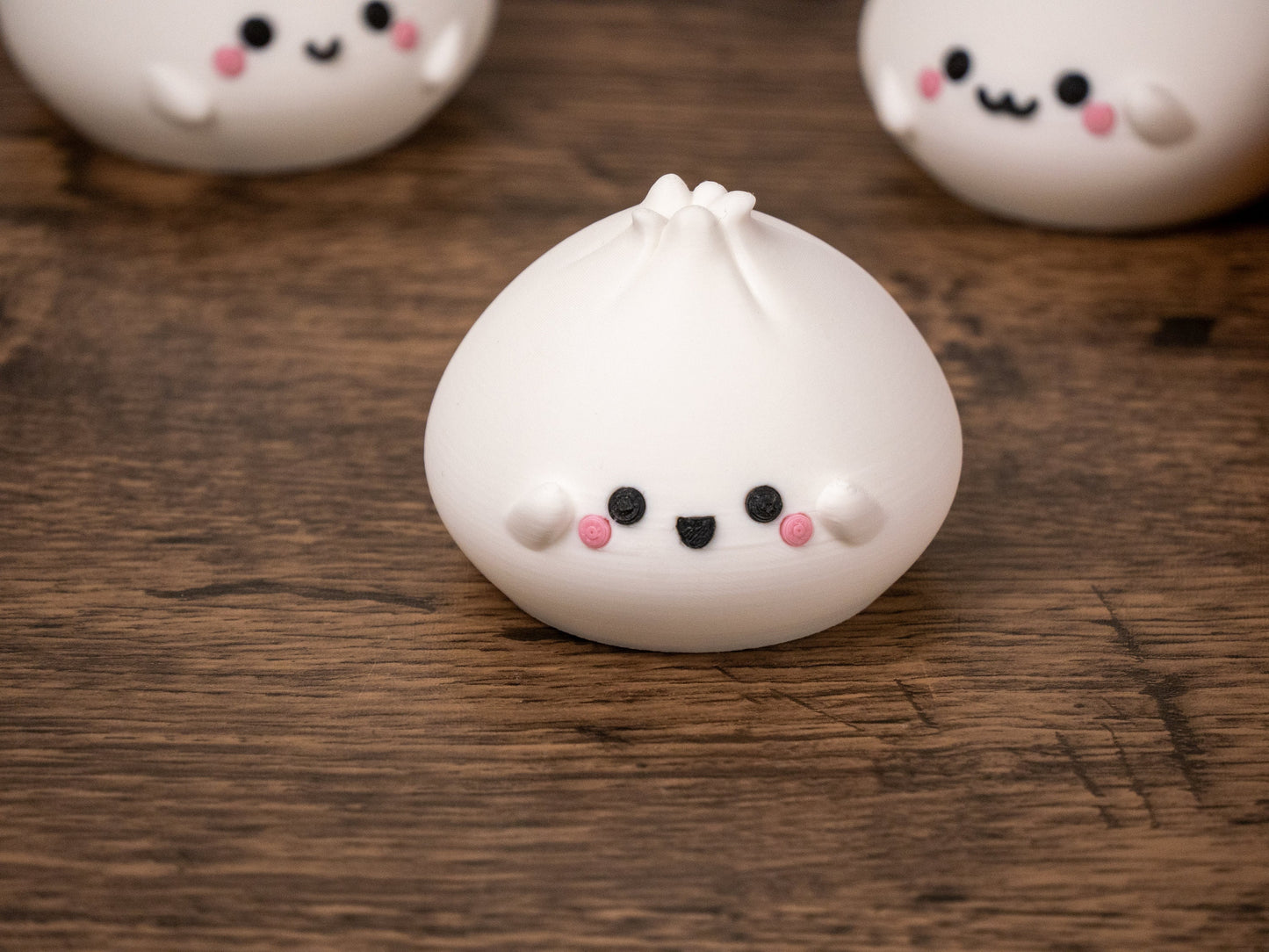 Kawaii Dim Sum Decor - Cute Dumpling Gift - Mini Bao Figurines - Asian Cuisine Decor - Novelty Foodie Gifts - Adorable Food Replica