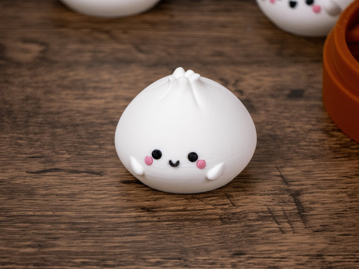 Kawaii Dim Sum Decor - Cute Dumpling Gift - Mini Bao Figurines - Asian Cuisine Decor - Novelty Foodie Gifts - Adorable Food Replica