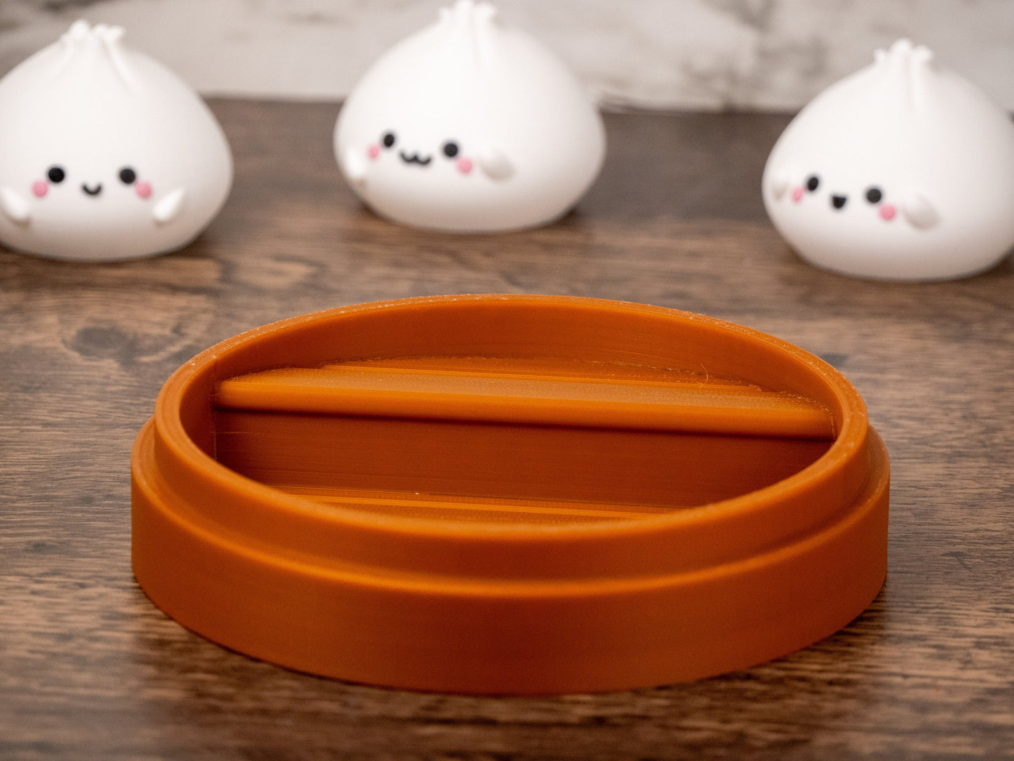 Kawaii Dim Sum Decor - Cute Dumpling Gift - Mini Bao Figurines - Asian Cuisine Decor - Novelty Foodie Gifts - Adorable Food Replica