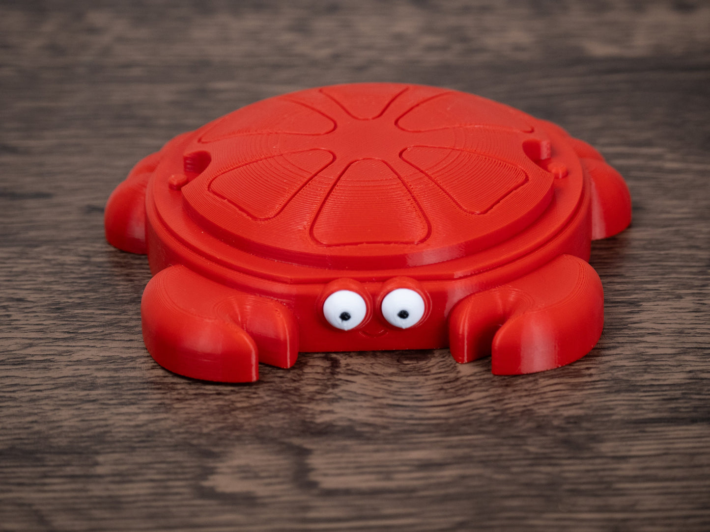 Mini Crab Sandbox w/ Sand and Tools - Kidcore Decor - Zen Sensory Desk Toy - 90s Nostalgic Office Gift - Coworker Secret Santa Gift