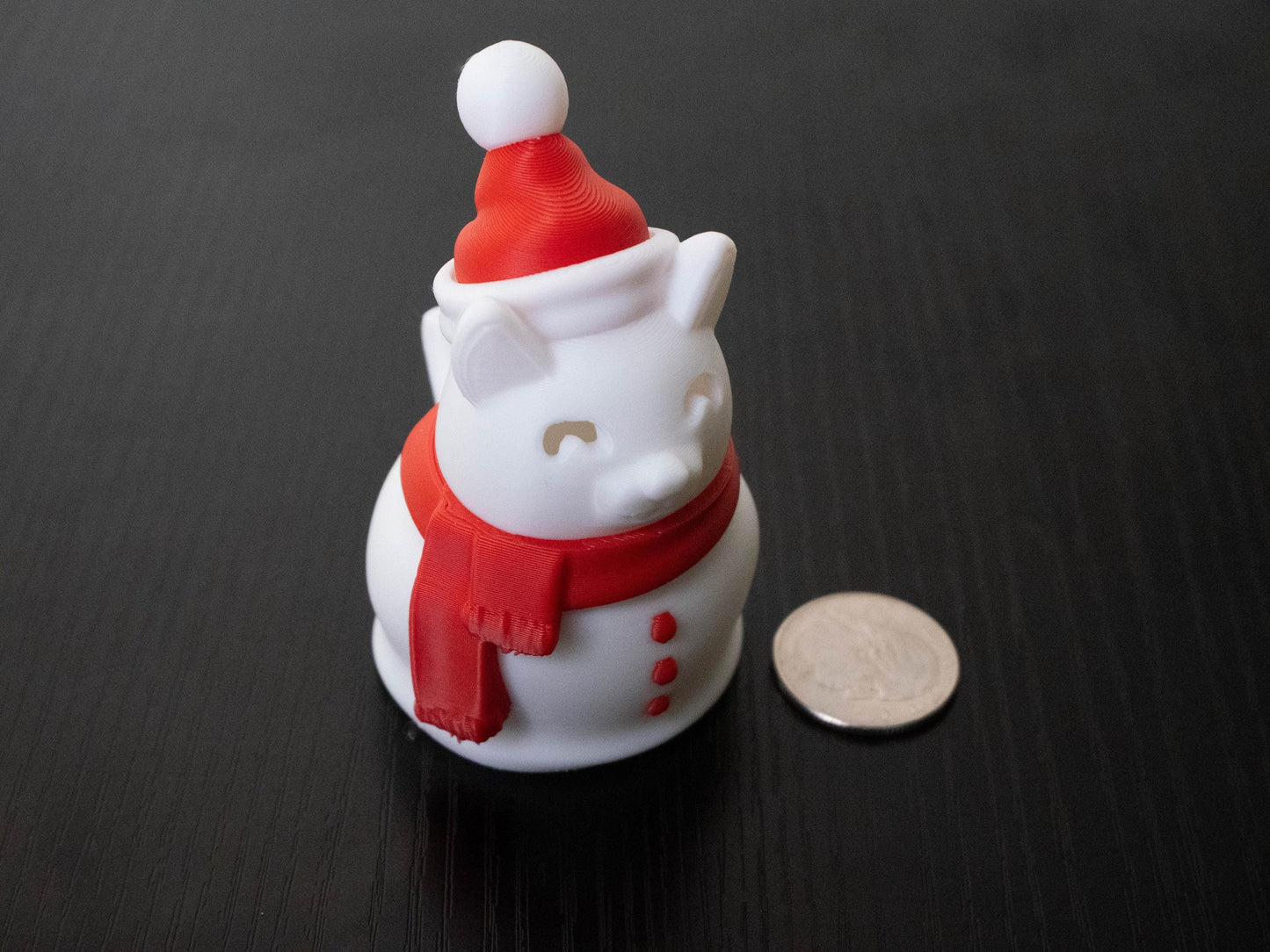 Dog Snowman with LED Tea Light - Christmas Home Decor - Gifts for Dog Lovers - Office Desk Winter Decor - Holiday Pet Night Light
