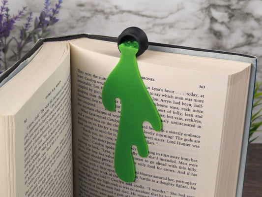 3D Spilled Witches Cauldron Bookmark - Cute Bookish Gifts - Unique Gift for Readers - Spooky Horror Gift - Gifts for Teachers and Students