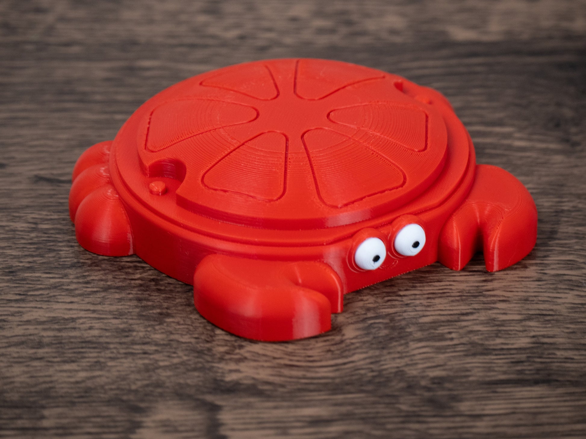 Mini Crab Sandbox w/ Sand and Tools - Kidcore Decor - Zen Sensory Desk Toy - 90s Nostalgic Office Gift - Coworker Secret Santa Gift