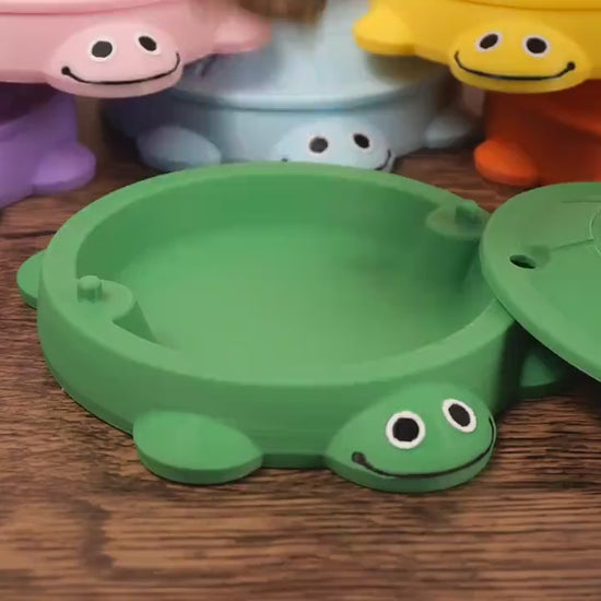 Mini Turtle Sandbox Desk Toy - Fidget Zen Garden -  Sensory Office Gift - Cubicle Decor - Cute Mini Desk Pet - Kidcore - 90s Nostalgia